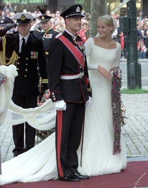 Haakon de Noruega y Mette-Marit Tjessem